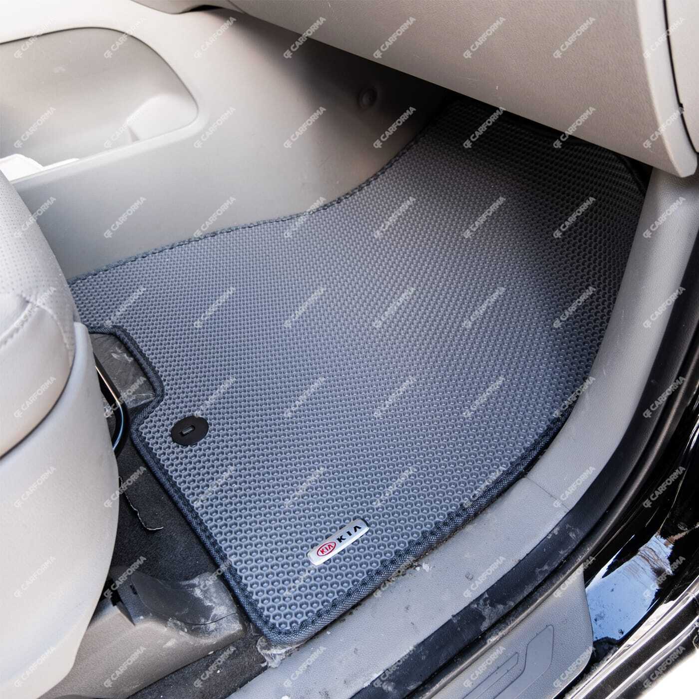 Ворсовые коврики на KIA Carnival III 9 мест и 11 мест 2014&nbsp;-&nbsp;2021 в Санкт-Петербурге