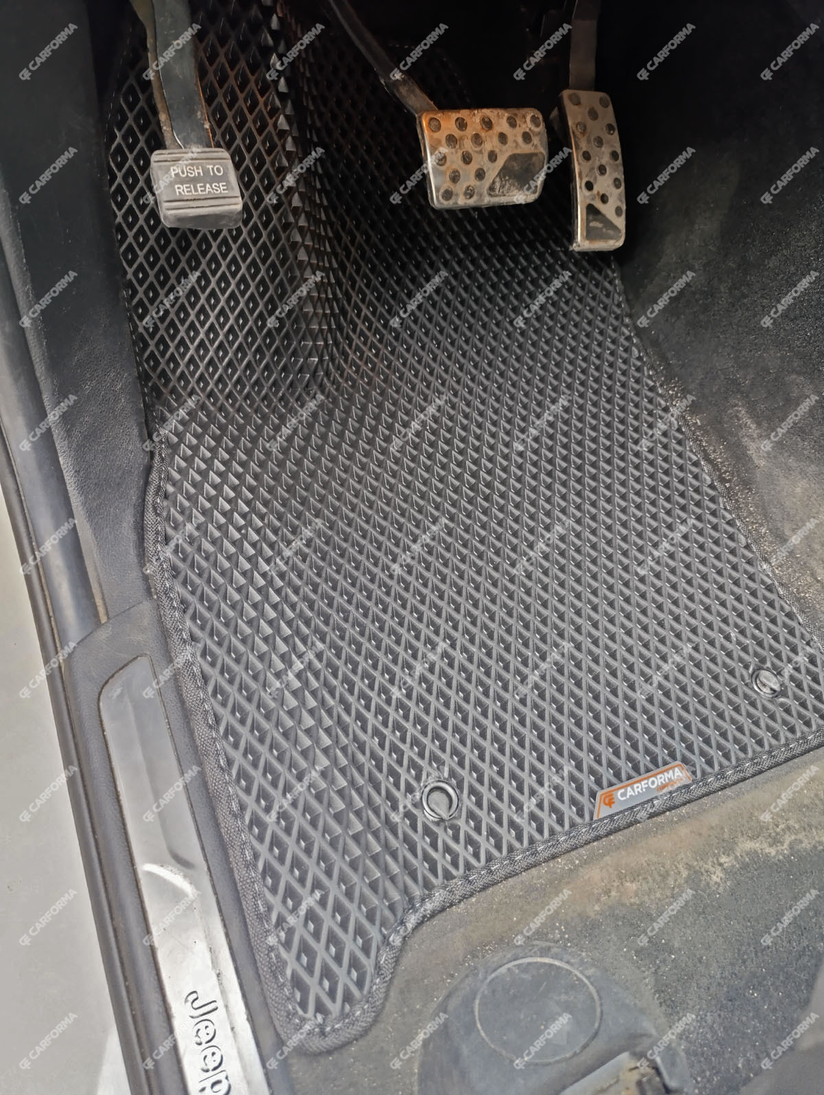 Ворсовые коврики на Jeep Grand Cherokee (WK2) 2010&nbsp;-&nbsp;2022 в Санкт-Петербурге