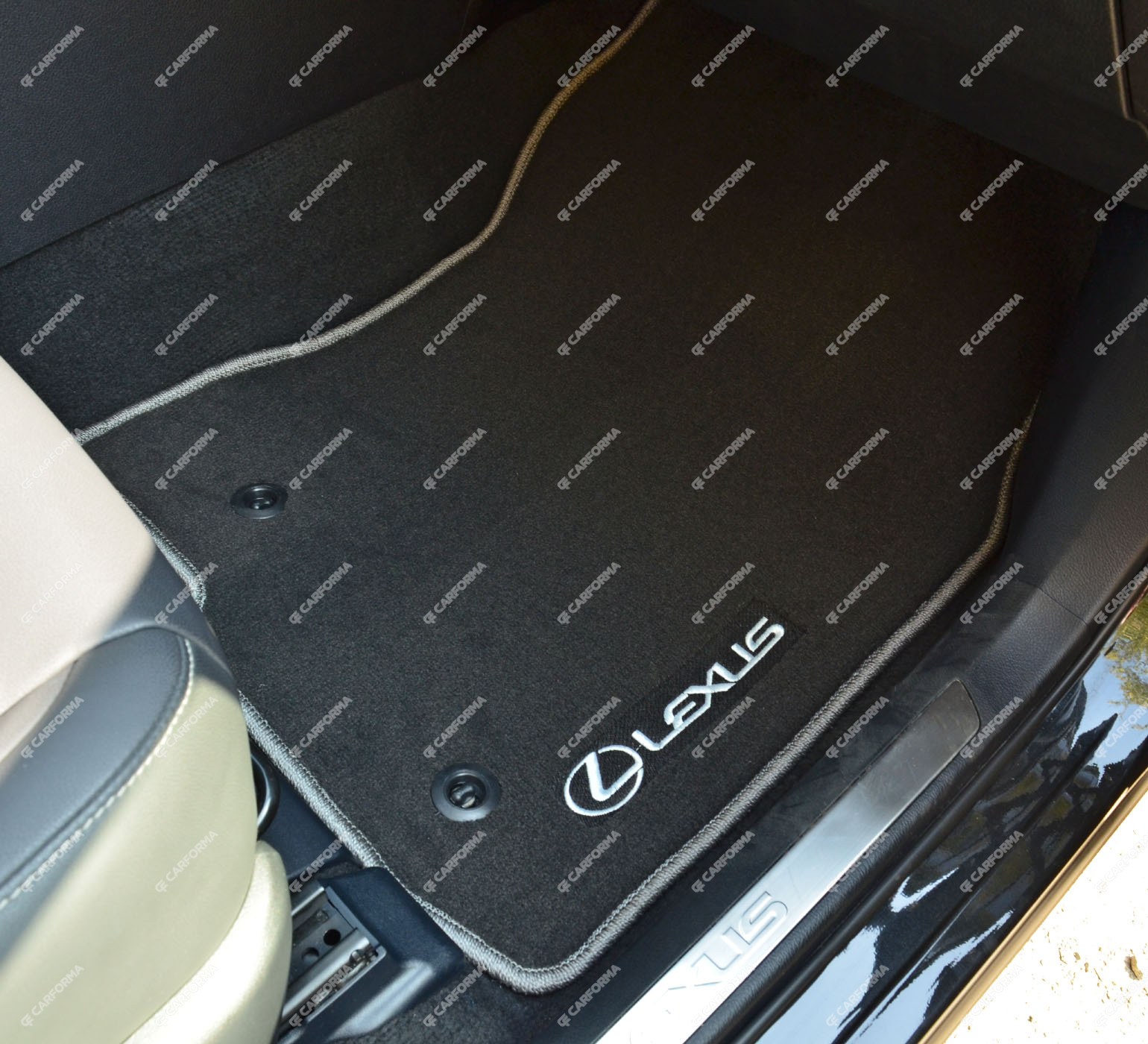 Ворсовые коврики на Lexus NX I 2014&nbsp;-&nbsp;2021 в Санкт-Петербурге