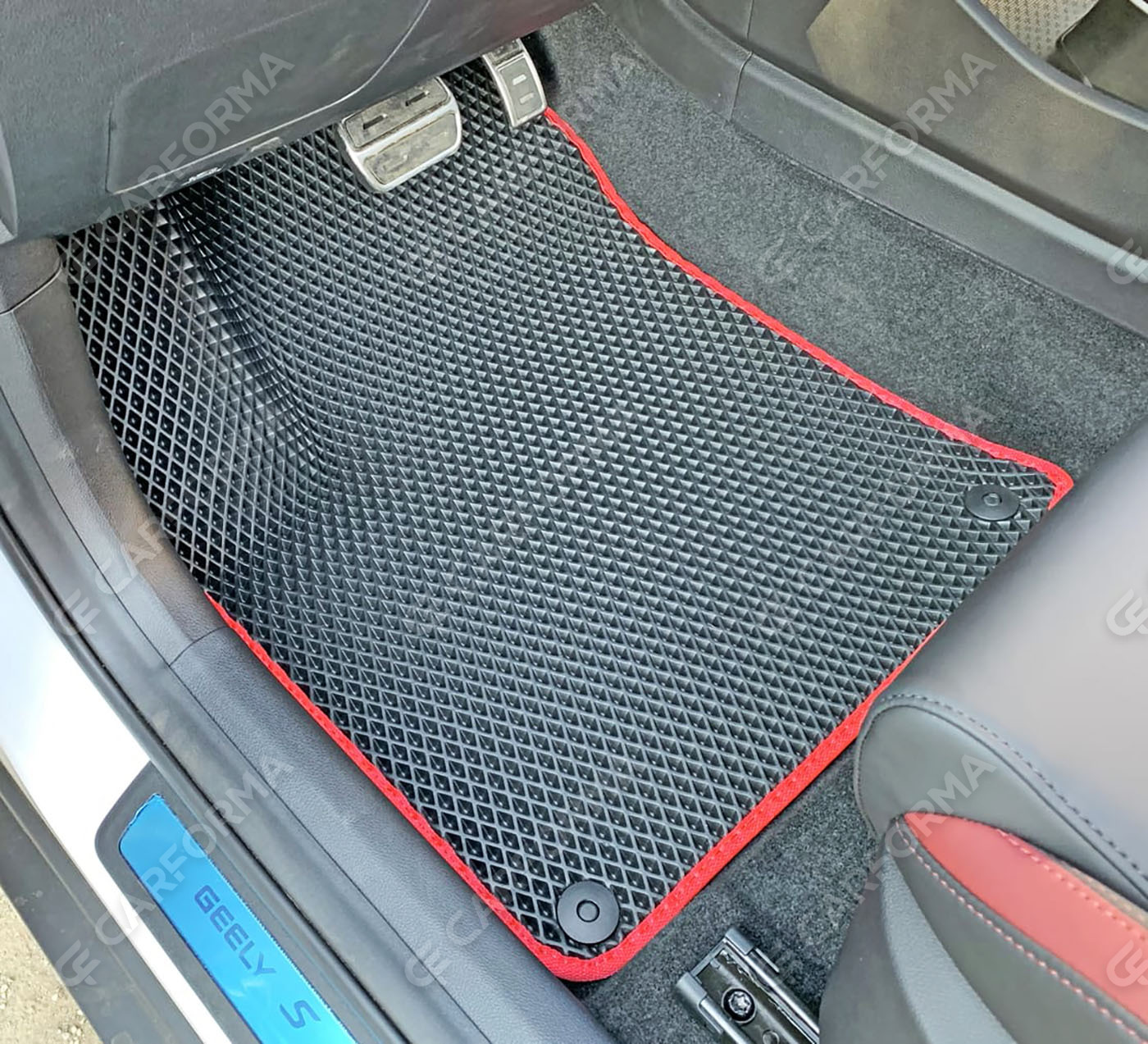 Ворсовые коврики на Geely Coolray 2018&nbsp;-&nbsp;2024 в Санкт-Петербурге
