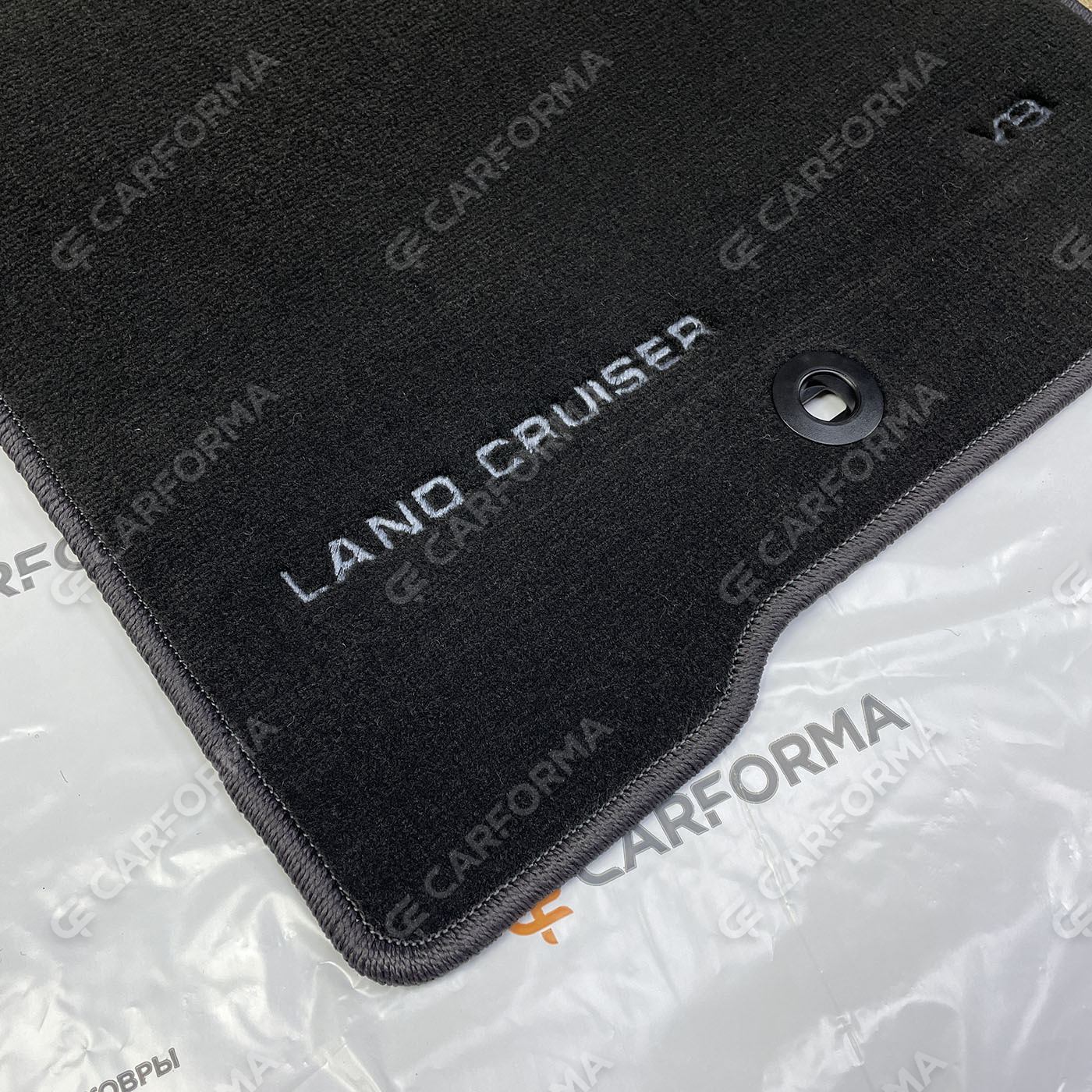 Ворсовые коврики на Toyota Land Cruiser Prado 250 2023&nbsp;-&nbsp;2026 в Санкт-Петербурге