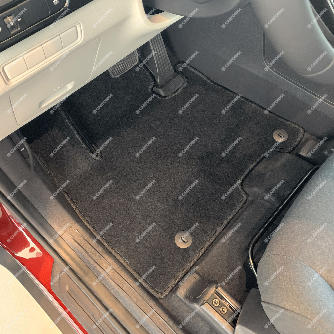 Ворсовые коврики на KIA Carnival IV 8 мест 2020&nbsp;-&nbsp;2025 в Санкт-Петербурге