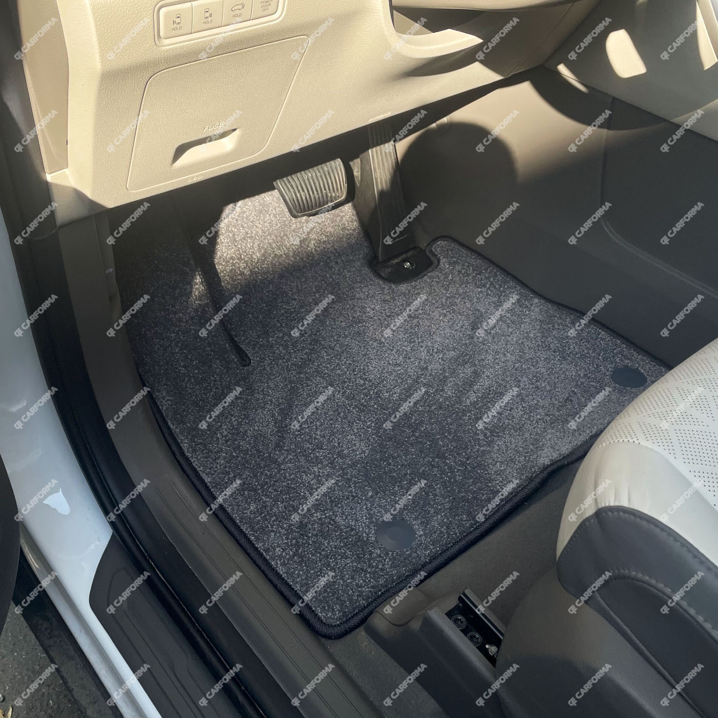 EVA коврики на KIA Carnival IV 7 мест с оттоманками 2020&nbsp;-&nbsp;2025 в Санкт-Петербурге