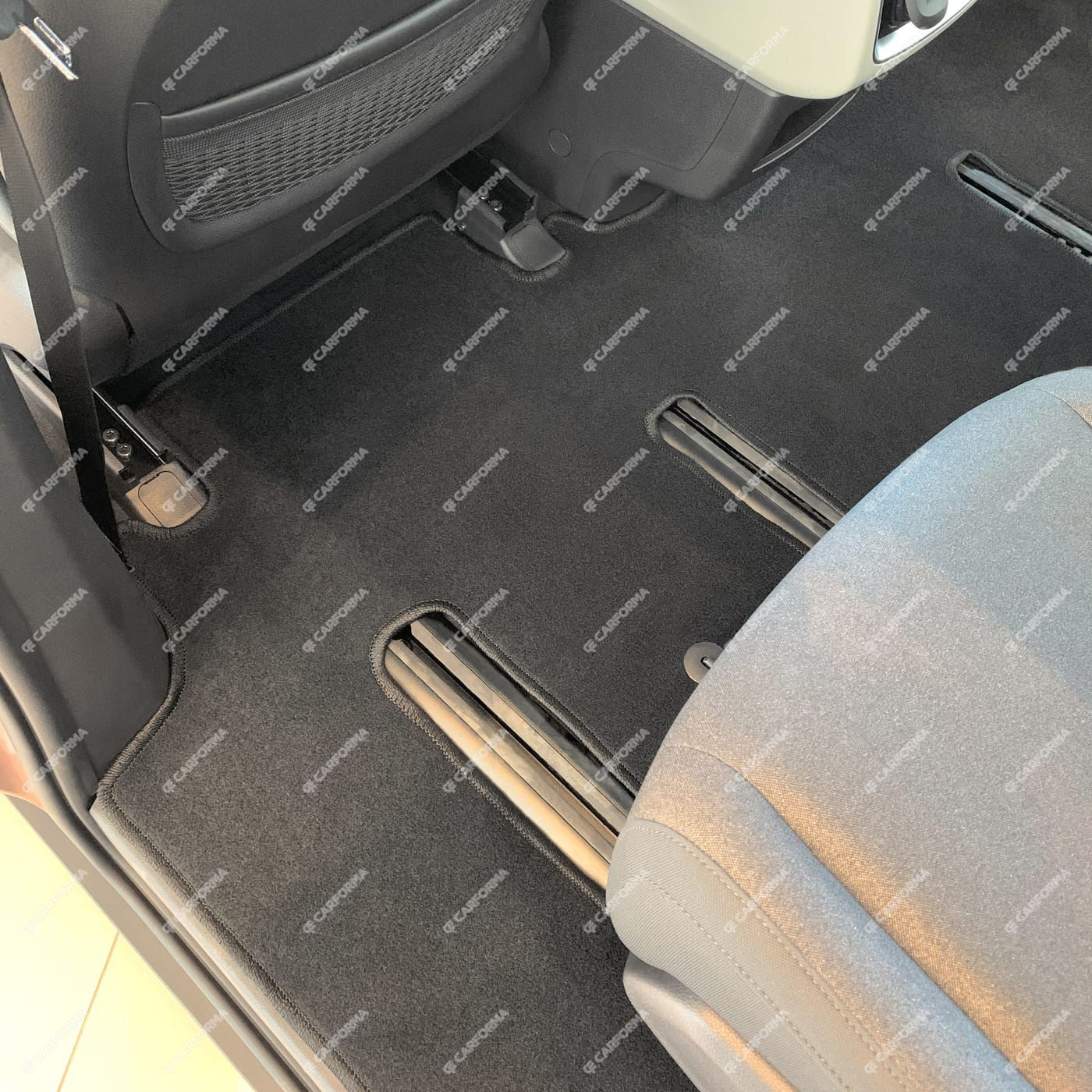 Ворсовые коврики на KIA Carnival IV 7 мест без оттоманок 2020&nbsp;-&nbsp;2025 в Санкт-Петербурге