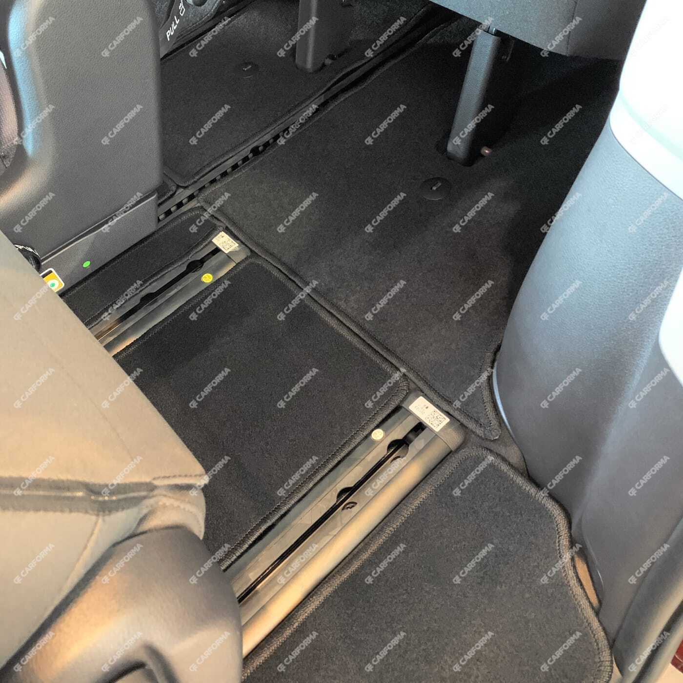 Ворсовые коврики на KIA Carnival IV 8 мест 2020&nbsp;-&nbsp;2025 в Санкт-Петербурге