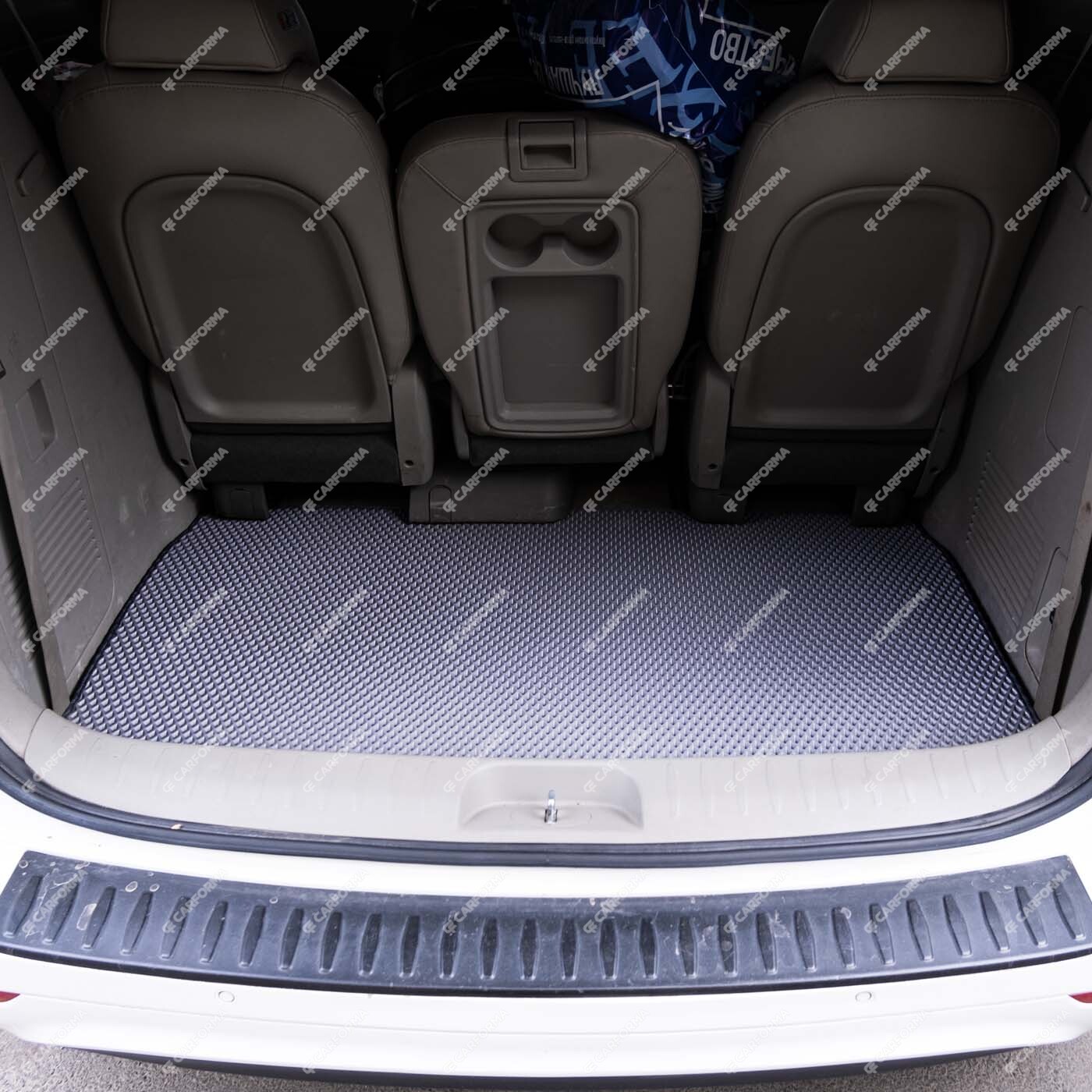 Ворсовые коврики на KIA Carnival III 9 мест и 11 мест 2014&nbsp;-&nbsp;2021 в Санкт-Петербурге