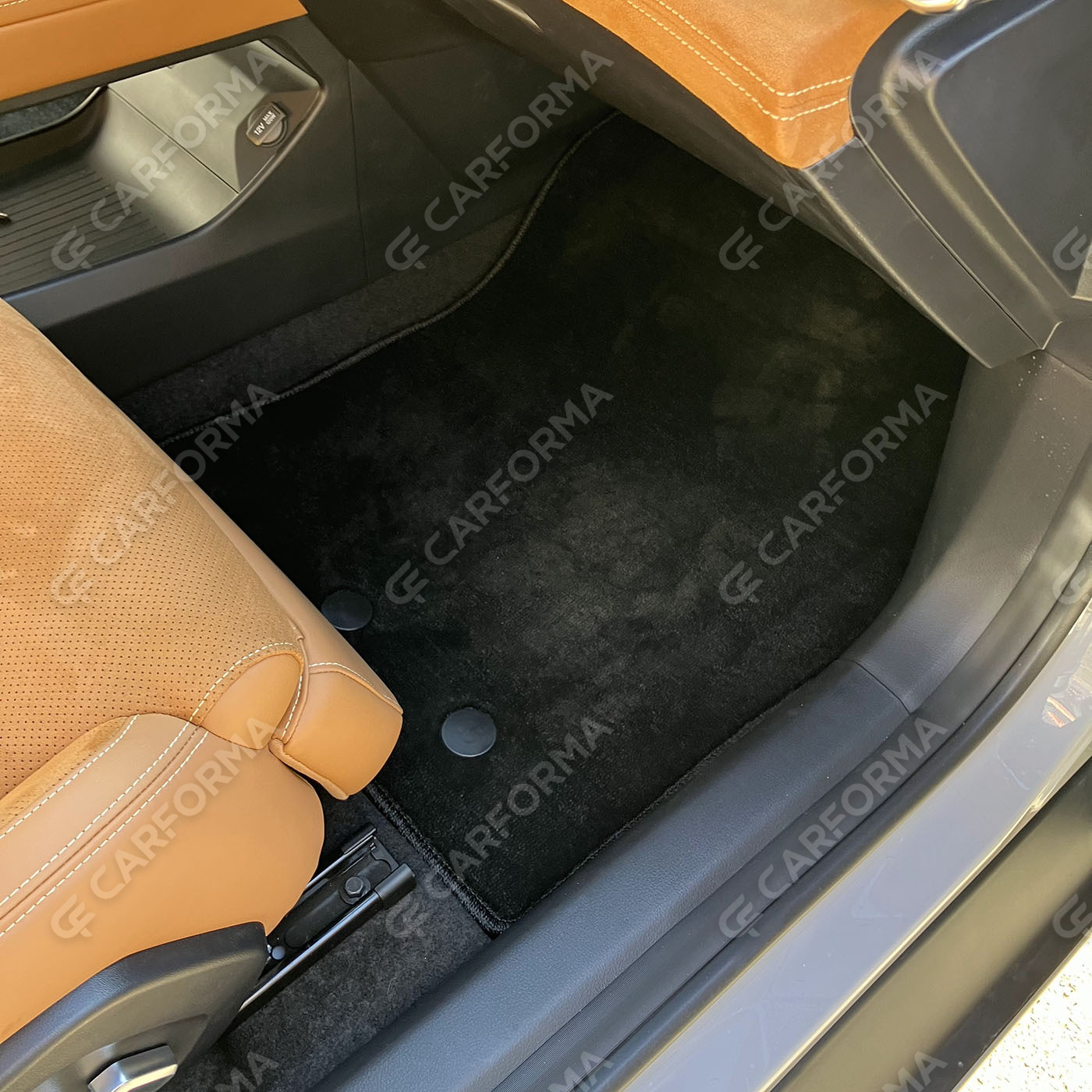 Ворсовые коврики на Mazda EZ-6 2024&nbsp;-&nbsp;2026 в Санкт-Петербурге