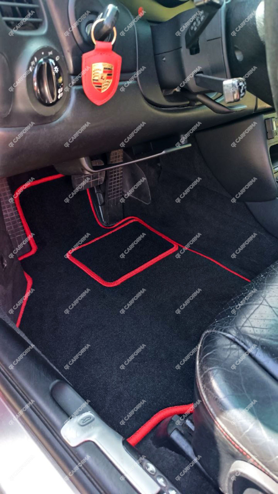 Ворсовые коврики на Porsche 911 (996) 1997&nbsp;-&nbsp;2005 в Санкт-Петербурге
