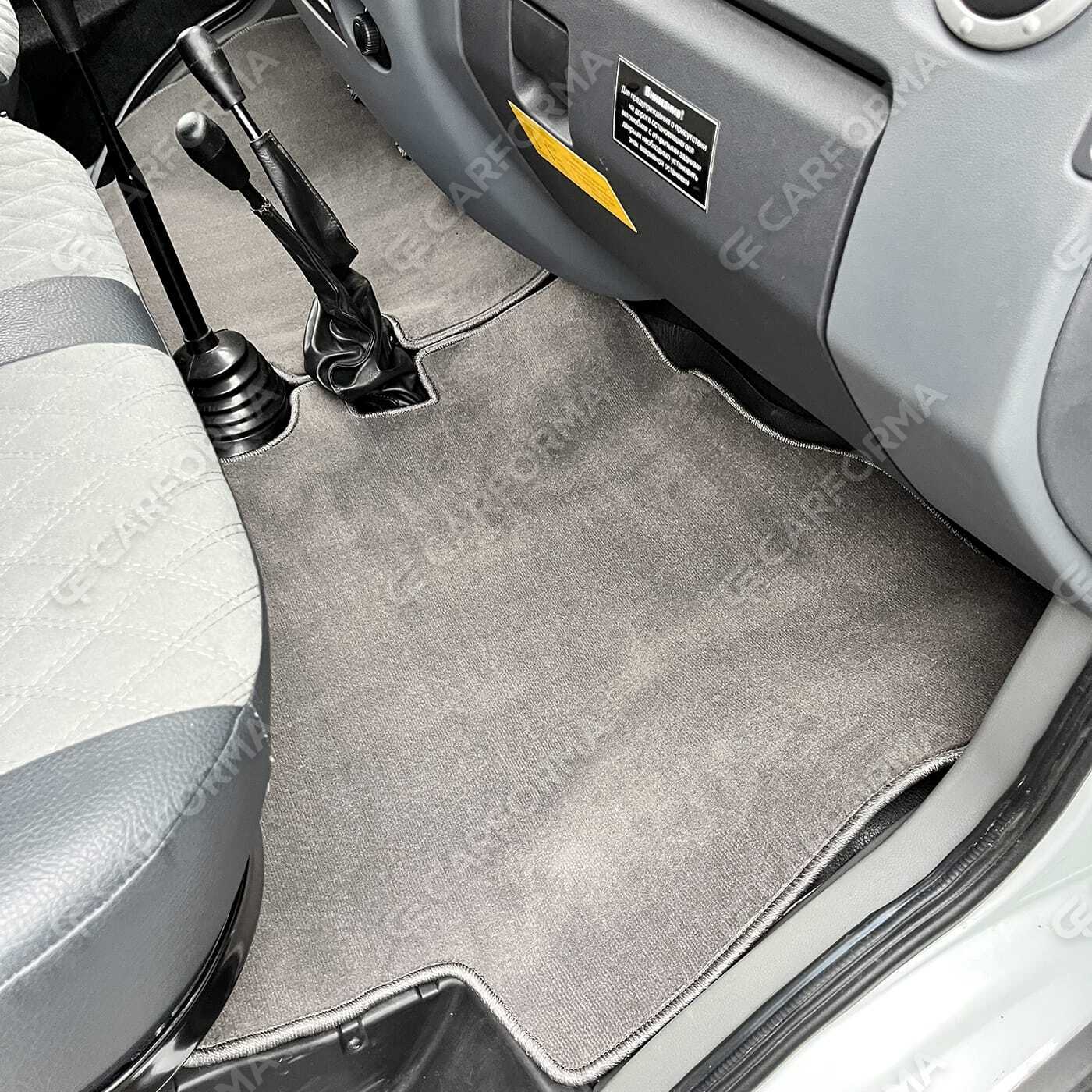 Ворсовые коврики на ГАЗ Соболь Комби грузопассажирский 1998&nbsp;-&nbsp;2026 в Санкт-Петербурге