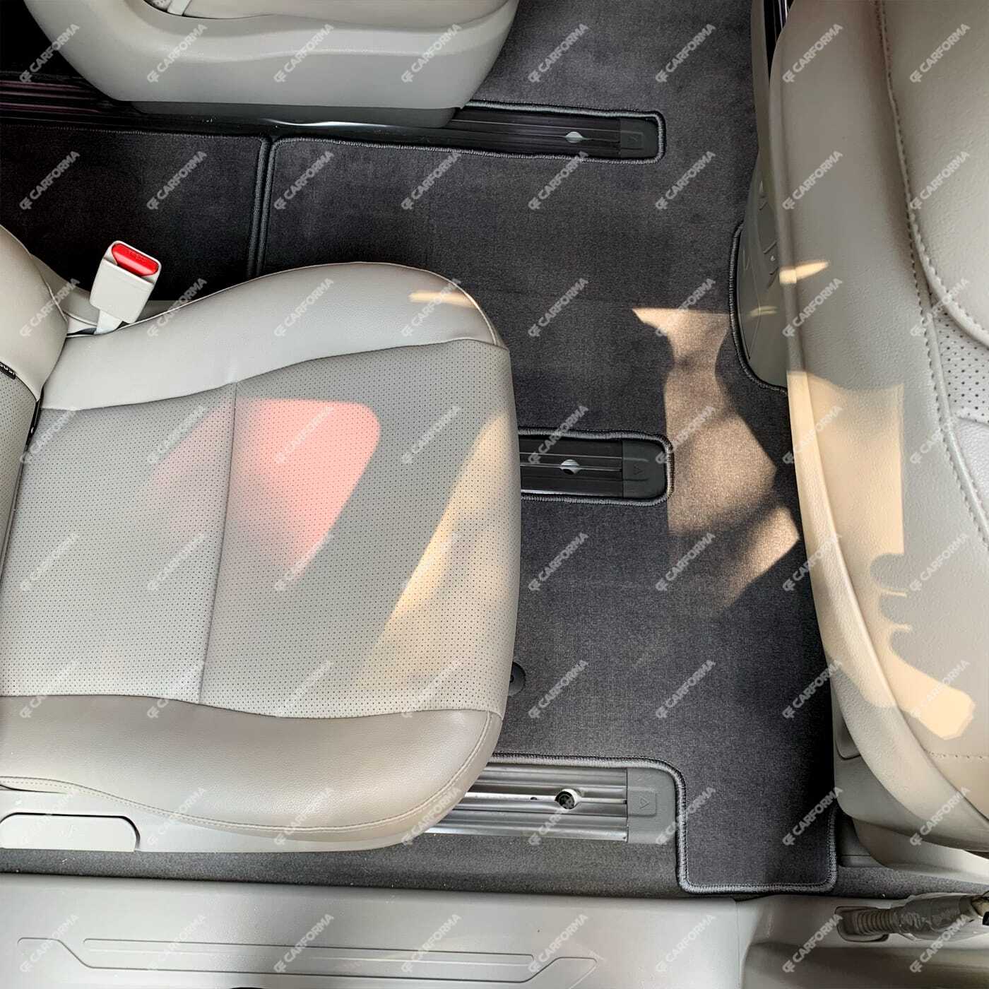 Ворсовые коврики на KIA Carnival III 9 мест и 11 мест 2014&nbsp;-&nbsp;2021 в Санкт-Петербурге