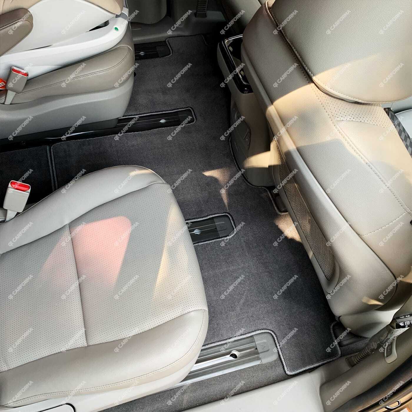 Ворсовые коврики на KIA Carnival III 9 мест и 11 мест 2014&nbsp;-&nbsp;2021 в Санкт-Петербурге