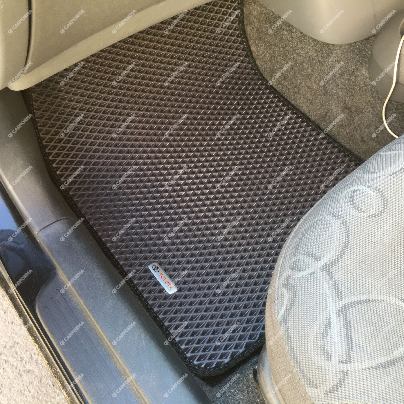 Ворсовые коврики на Toyota Vitz I 1998&nbsp;-&nbsp;2005 в Санкт-Петербурге