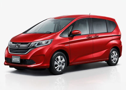 Ворсовые коврики на Honda Freed II 2016 - 2024 в Санкт-Петербурге
