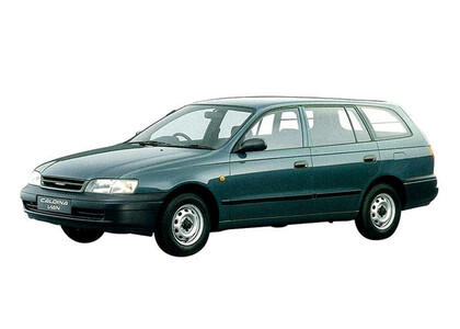 Ворсовые коврики на Toyota Caldina (T19) 1992 - 2002 в Санкт-Петербурге