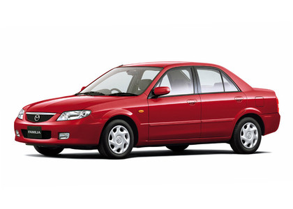 Ворсовые коврики на Mazda Familia (BJ) 1998 - 2003 в Санкт-Петербурге