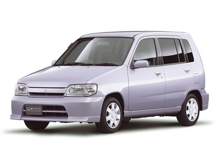 Ворсовые коврики на Nissan Cube I 1998 - 2002 в Санкт-Петербурге