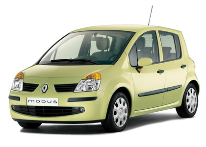 Ворсовые коврики на Renault Modus 2004 - 2012 в Санкт-Петербурге