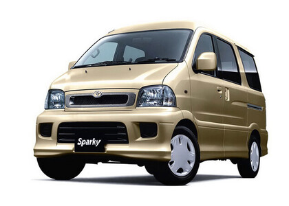 Коврики на Toyota Sparky 2000 - 2003 в Санкт-Петербурге