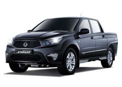 Ворсовые коврики на SsangYong Actyon Sports 2006 - 2016 в Санкт-Петербурге