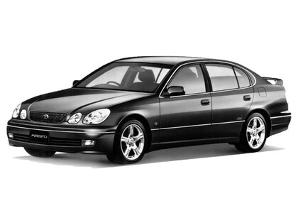 Ворсовые коврики на Toyota Aristo II 1997 - 2004 в Санкт-Петербурге