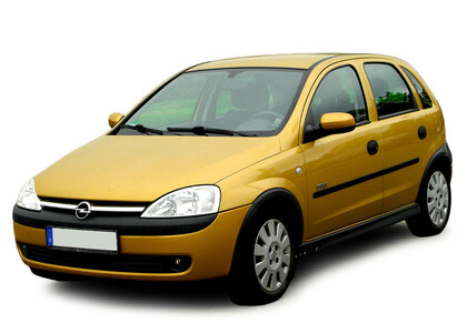 Ворсовые коврики на Opel Corsa C 2000 - 2006 в Санкт-Петербурге