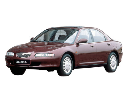 Ворсовые коврики на Mazda Xedos 6 1992 - 2000 в Санкт-Петербурге