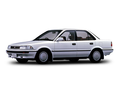 Ворсовые коврики на Toyota Corolla (E9) 1987 - 1993 в Санкт-Петербурге
