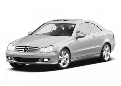 Коврики на Mercedes CLK (C209) 2002 - 2009 в Санкт-Петербурге