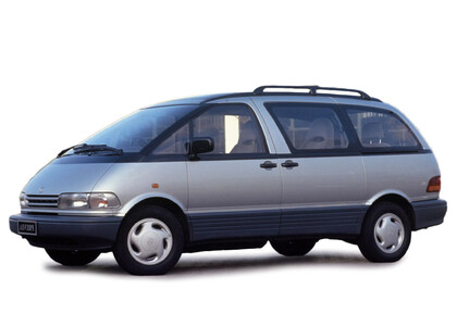 Ворсовые коврики на Toyota Previa (XR10, XR20) 1990 - 2000 в Санкт-Петербурге