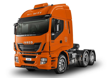 Ворсовые коврики на Iveco Stralis (Hi-Way) 2016 - 2025 в Санкт-Петербурге
