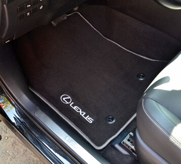 Ворсовые коврики на Lexus NX I 2014&nbsp;-&nbsp;2021 в Санкт-Петербурге