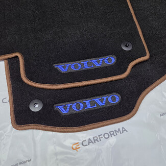 Ворсовые коврики на Volvo S40 I 1995 - 2004 в Санкт-Петербурге Ворсовые коврики на Volvo S40 I 1995 - 2004 в Санкт-Петербурге