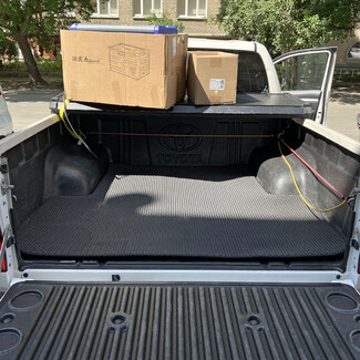Ворсовые коврики на Toyota Hilux VII 2008&nbsp;-&nbsp;2015 в Санкт-Петербурге