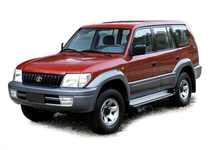 EVA коврики на Toyota Land Cruiser Prado 95 1996 - 2002 в Санкт-Петербурге