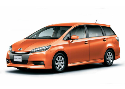 Ворсовые коврики на Toyota Wish II 2009 - 2017 в Санкт-Петербурге