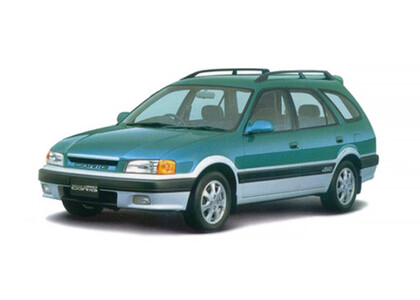 Ворсовые коврики на Toyota Sprinter Carib (E11) 1995 - 2002 в Санкт-Петербурге