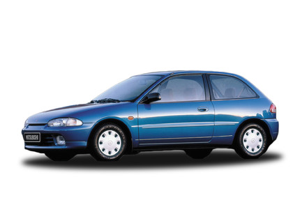 Ворсовые коврики на Mitsubishi Colt IV 1992 - 1996 в Санкт-Петербурге