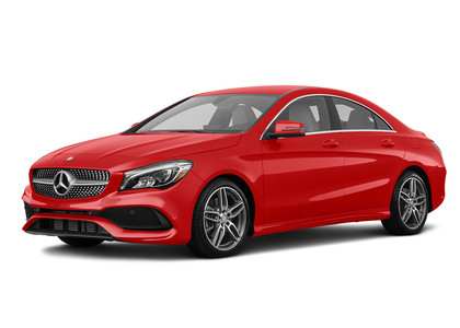 Ворсовые коврики на Mercedes CLA (C117) 2013 - 2019 в Санкт-Петербурге